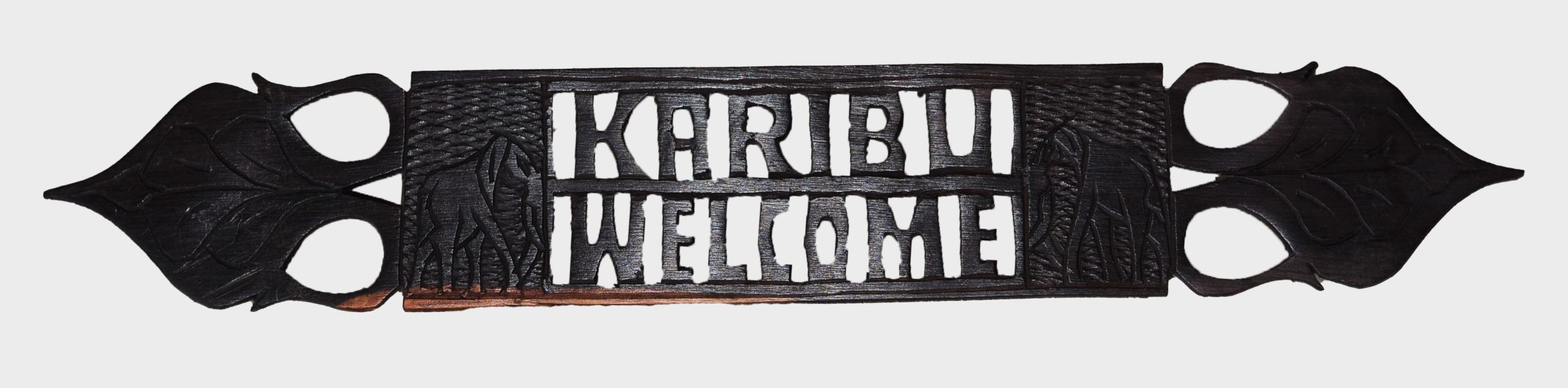 Hand-Painted Wooden Coffee Pot – Traditional African Decorative Teapot