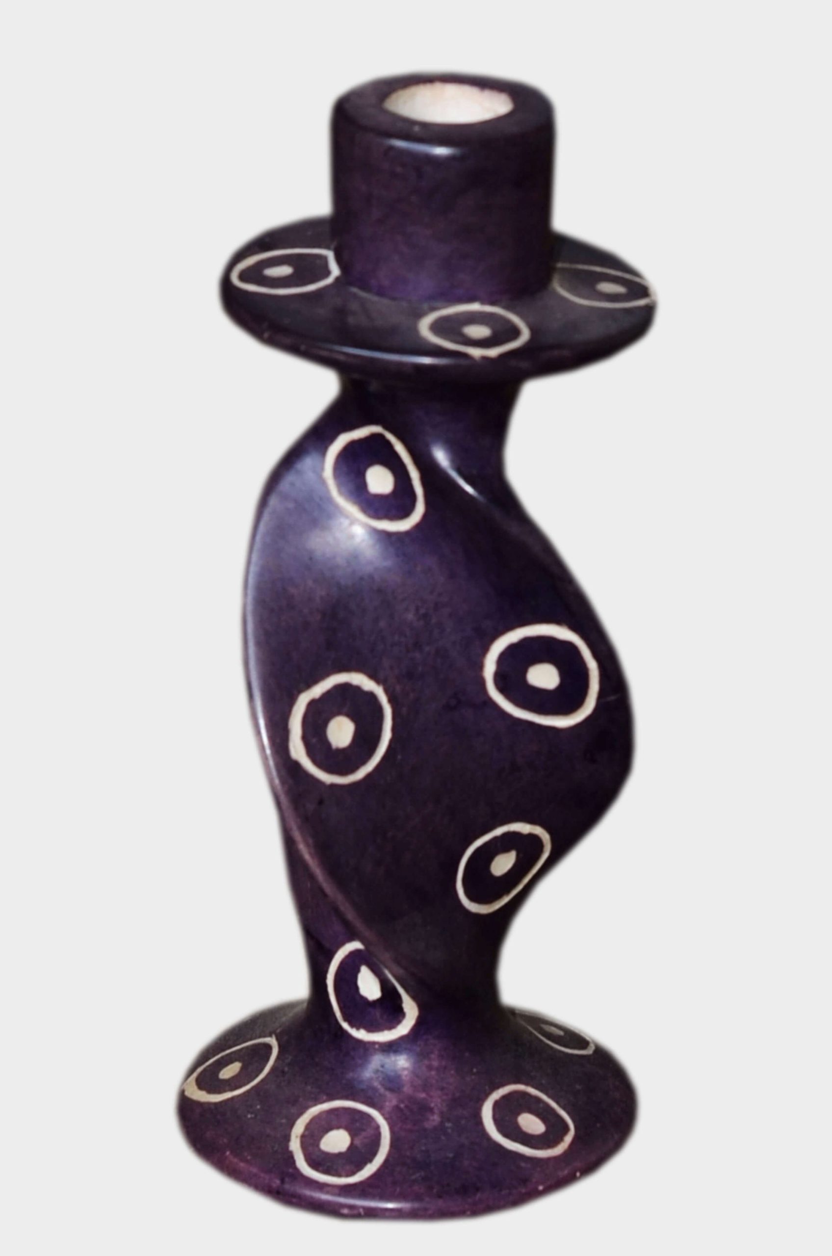 Handmade Decorative Candle Holder – Ethnic Tribal Art Candle Stand