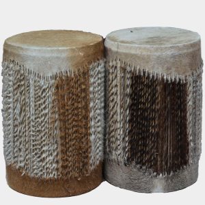 African Handcrafted Drum – Traditional Tribal Percussion Instrument