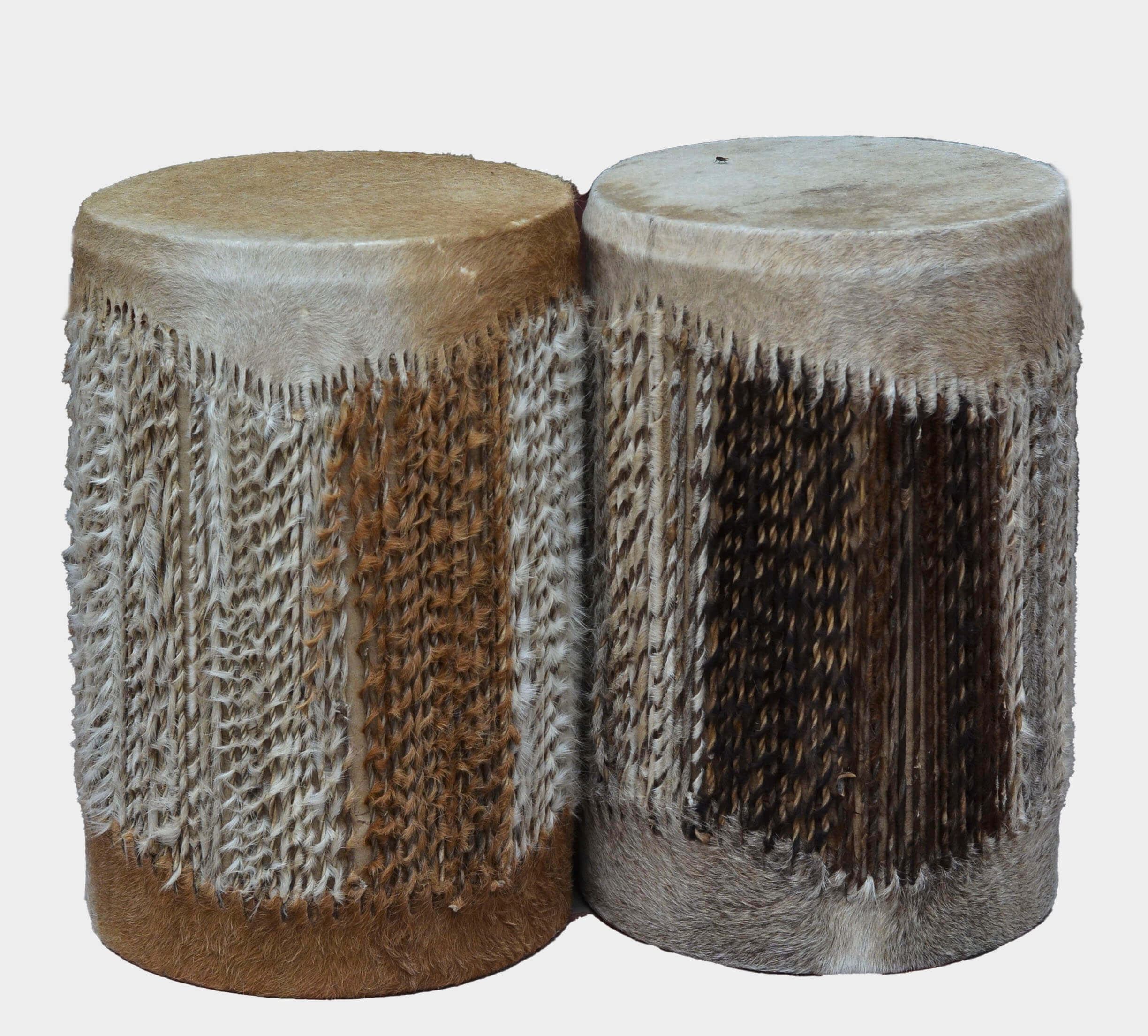 African Handcrafted Drum – Traditional Tribal Percussion Instrument